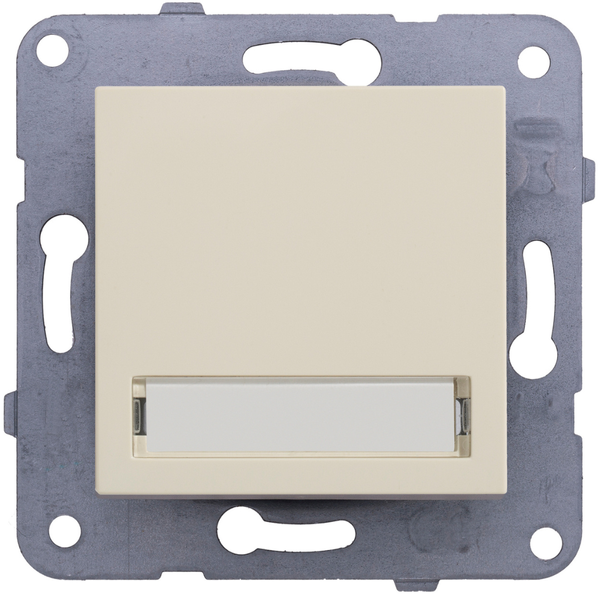 Karre Plus-Arkedia Beige Illuminated Labeled Buzzer Switch image 1