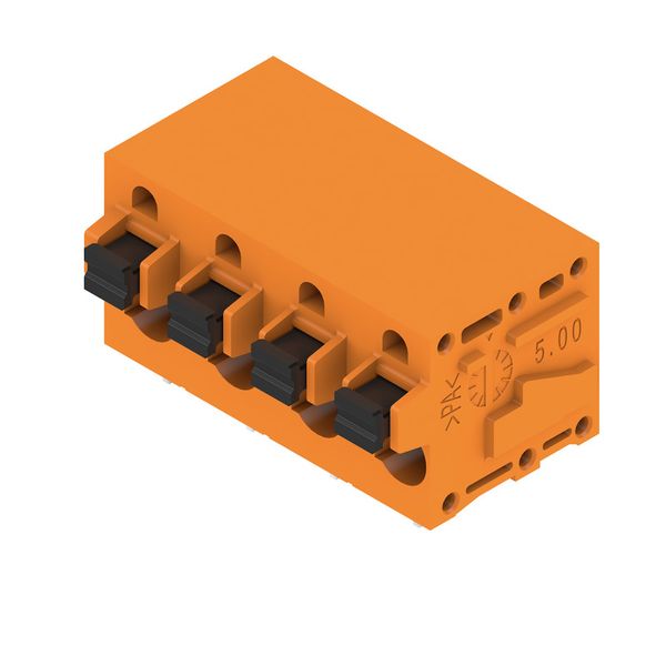 PCB terminal, 7.50 mm, Number of poles: 4, Conductor outlet direction: image 4