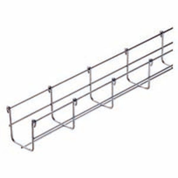 GALVANIZED WIRE MESH CABLE TRAY BFR30 - LENGTH 3 METERS - WIDTH 150MM - FINISHING: HP image 2