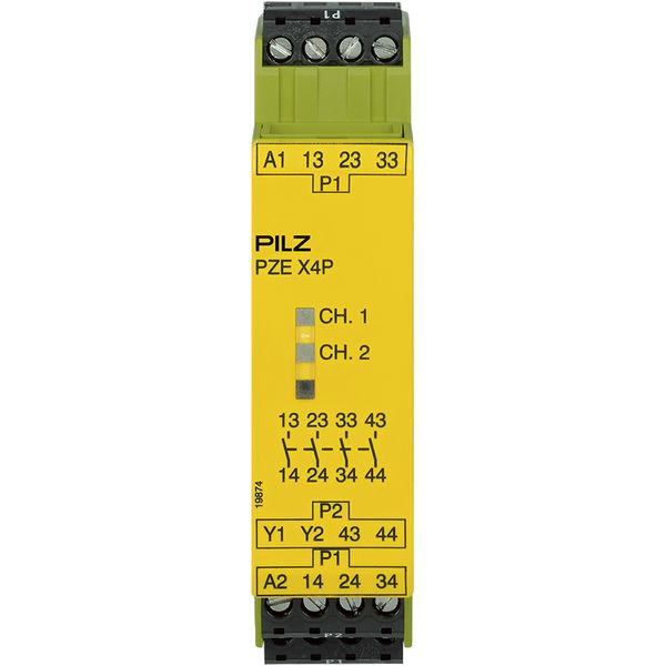 PZE X4P 24VDC 4n/o image 1