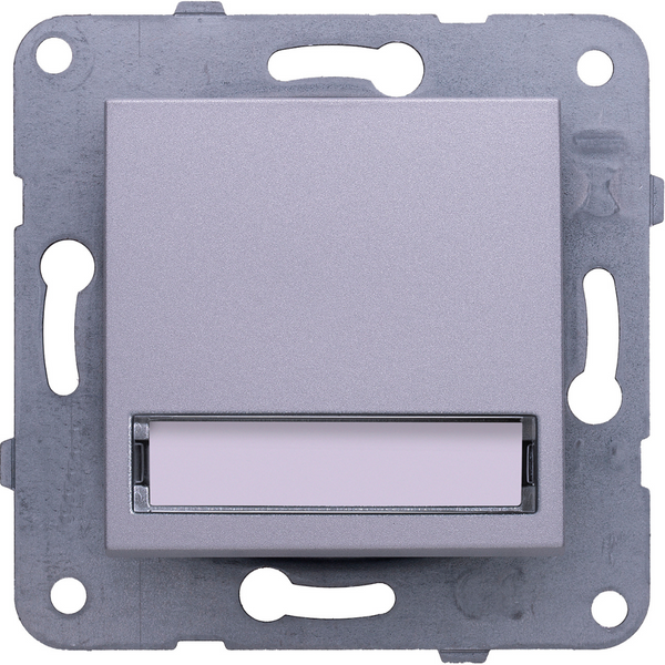 Karre Plus-Arkedia Silver Illuminated Labeled Buzzer Switch image 1