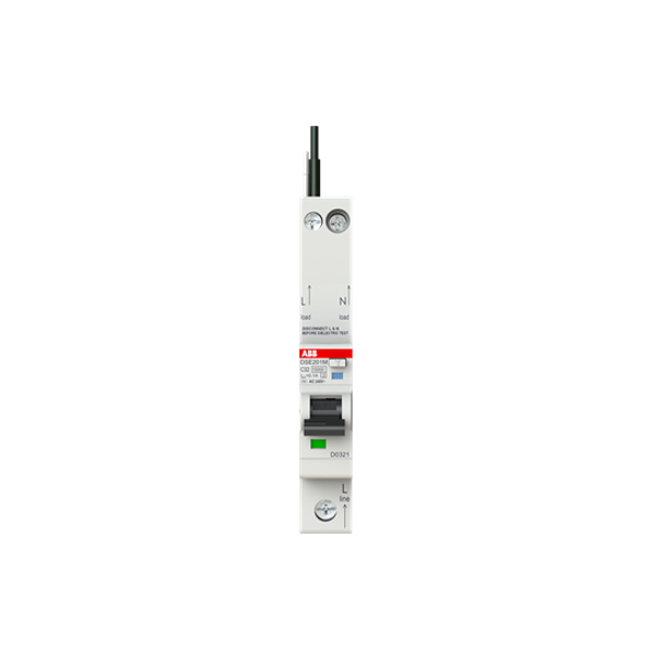DSE201 M C32 AC100 - N Black Residual Current Circuit Breaker with Overcurrent Protection image 3