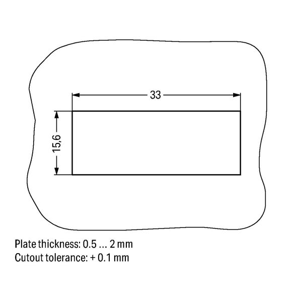 Snap-in socket without locking lever 5-pole black image 5