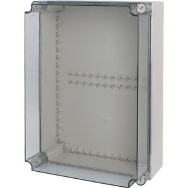 Insulated enclosure, smooth sides, HxWxD=500x375x225mm, NA type image 2