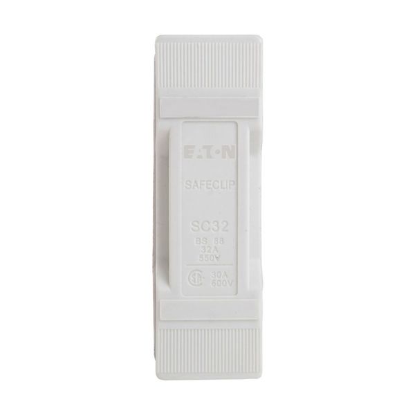 Fuse-holder, LV, 32 A, AC 550 V, BS88/F1, 1P, BS, front connected, white image 8