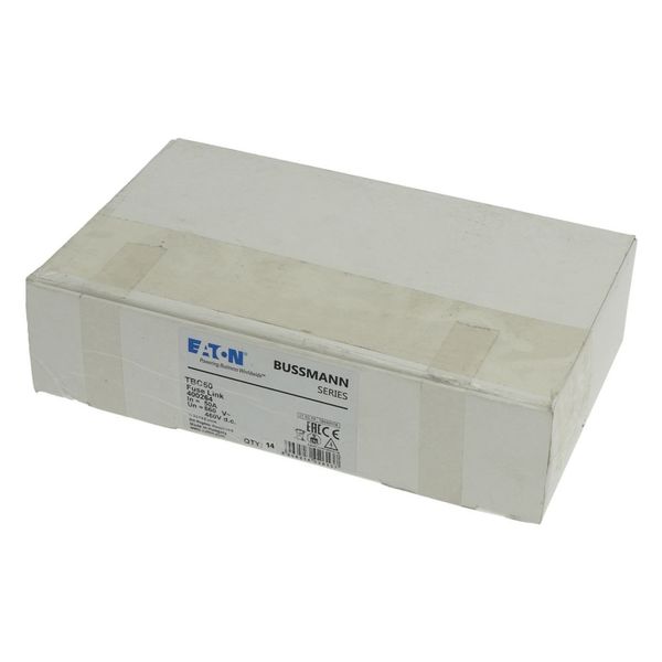 Fuse-link, low voltage, 50 A, AC 660 V, DC 460 V, BS88, 27 x 129 mm, gL/gG, BS image 10