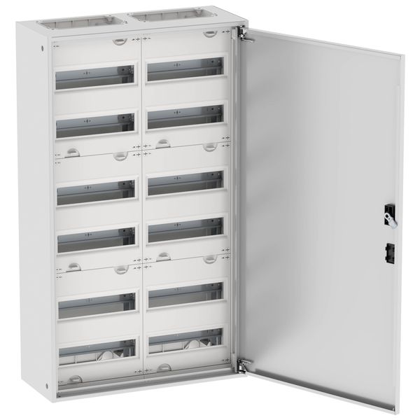 Wall-mounted enclosure EWK complete, IP31, 144 SU, protection class II, HxWxD=950x550x230mm image 5