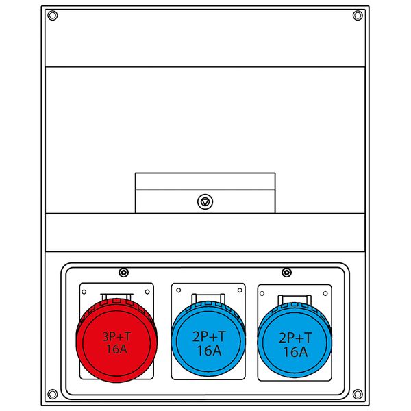 PORTABLE DISTRIBUTION ASSEMBLY DOMINO image 1