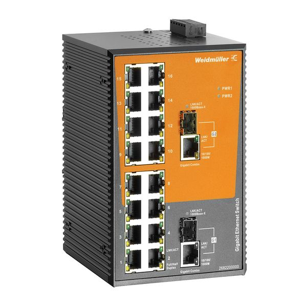 Network switch (unmanaged), unmanaged, Fast/Gigabit Ethernet, Number o image 1