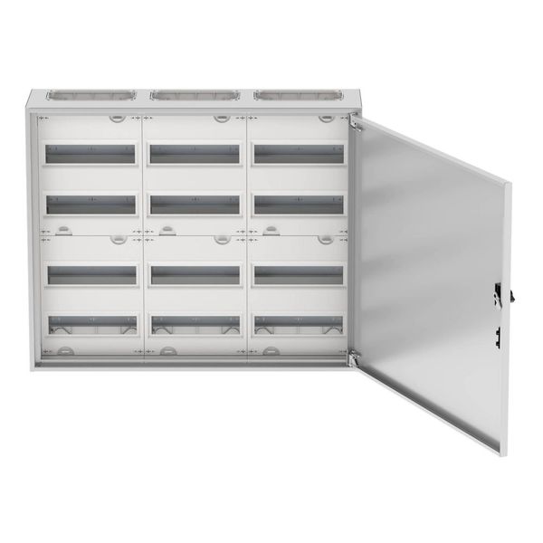 Wall-mounted enclosure EWK complete, IP31, 144 SU, protection class II, HxWxD=650x800x230mm image 13