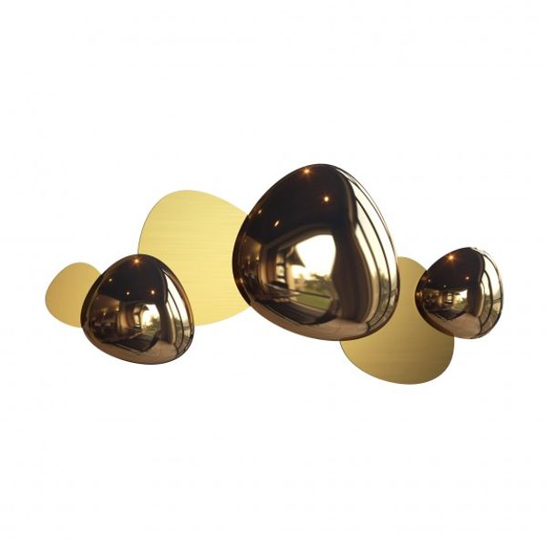 Modern Jack-stone Wall Lamp Gold image 2