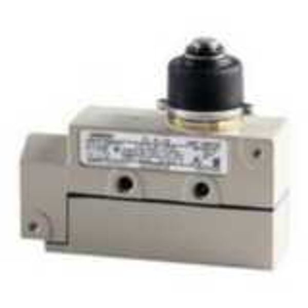 Enclosed switch, plunger, SPDT, 15A image 2