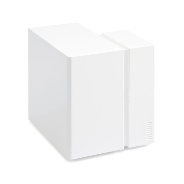 External corner for Data trunking Signa Base 70/110 RAL9010 image 1