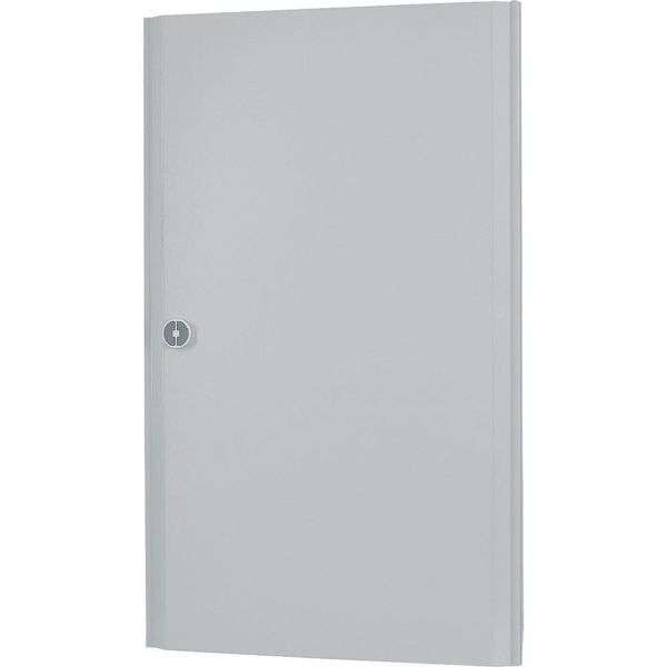 Sheet steel door with rotary door handle HxW=1000x600mm, white image 4