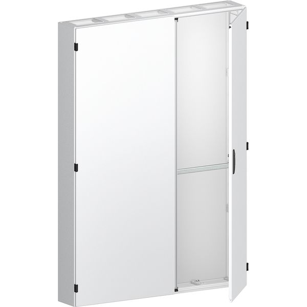 TH512S Floor-standing cabinet, Field Width: 5, Number of Rows: 12, 1850 mm x 1300 mm x 225 mm, Isolated, IP44 image 1