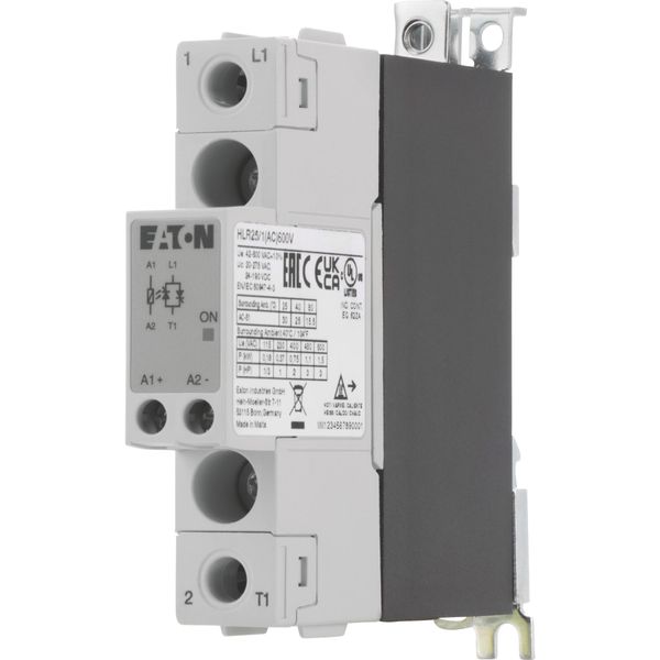 Solid-state relay, 1-phase, 25 A, 600 - 600 V, AC/DC image 20
