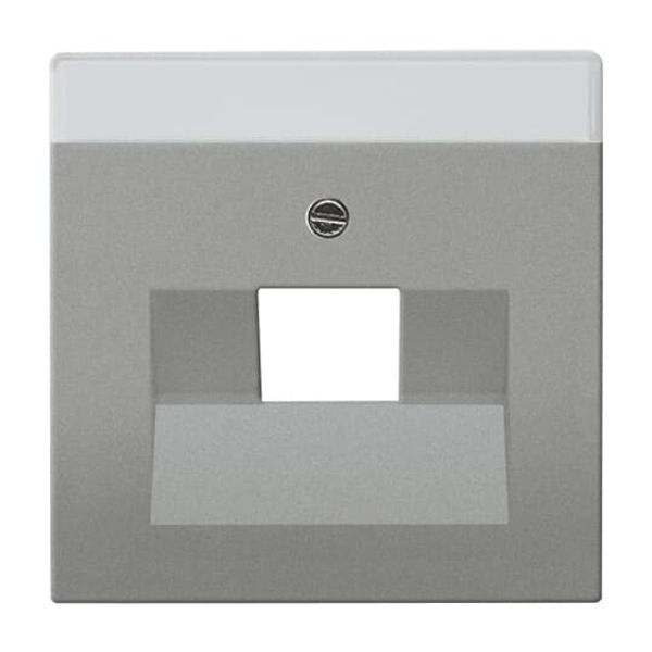 1803-02-803 CoverPlates (partly incl. Insert) Busch-axcent®, solo® grey metallic image 3