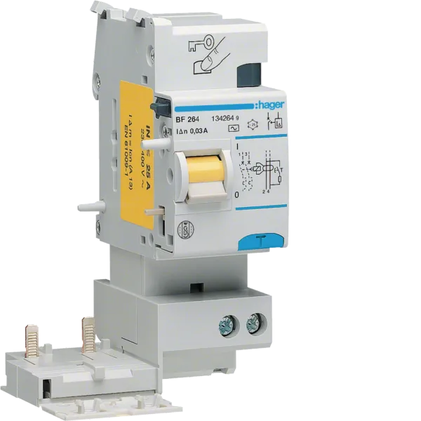 Diff block. 2P 63A 300mA type AC 2M image 1