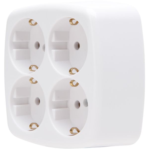 4-way multiple socket outlet, reconnect image 1
