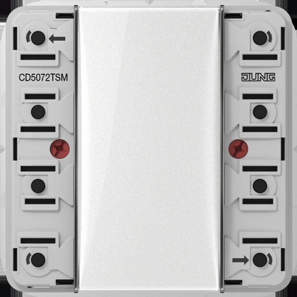 Standard push-button module 2-gang CD5072TSM image 4