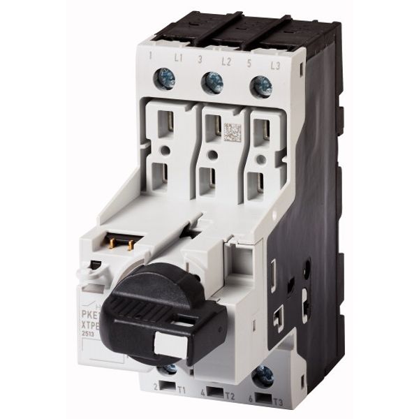 Circuit-breaker, Basic device with AK lockable rotary handle, 12 A, Without overload releases, Screw terminals image 1