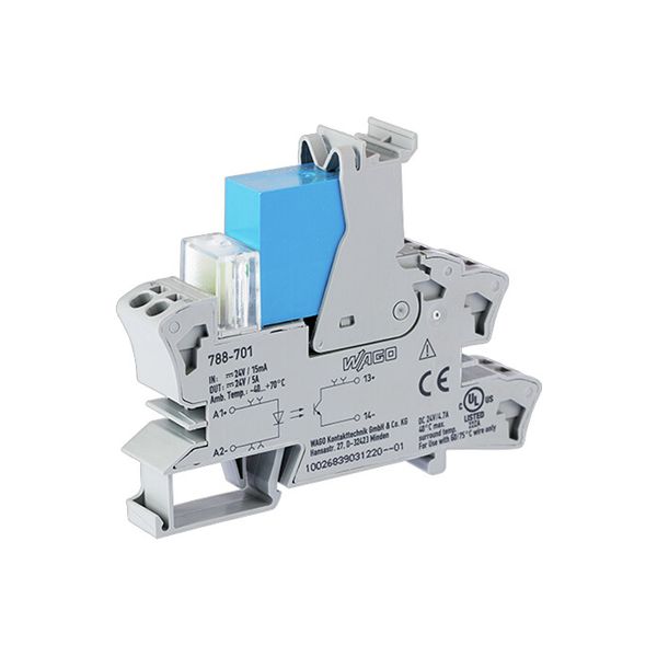 Solid-state relay module Nominal input voltage: 24 VDC Output voltage image 3