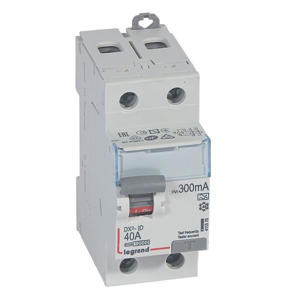 RCD DX³-ID - 2P - 230 V~ - 40 A - 300 mA - A type image 1