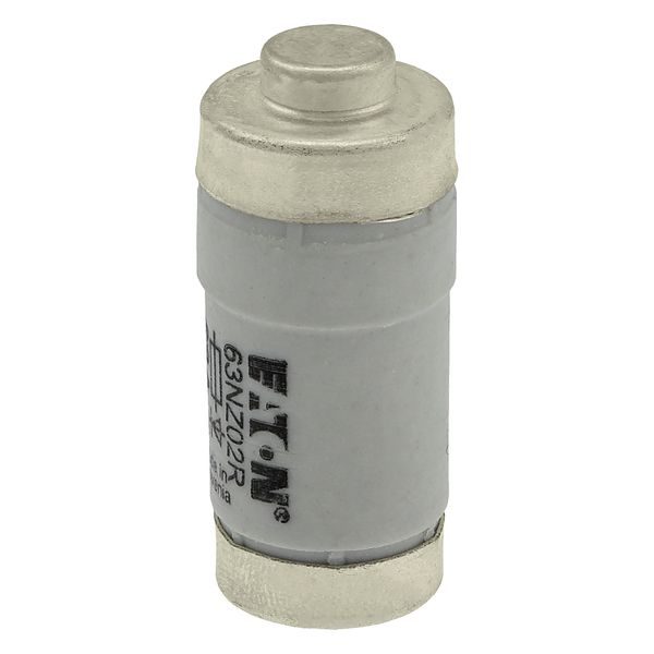 Fuse-link, LV, 63 A, AC 400 V, D02, aR, IEC, ultra rapid image 9