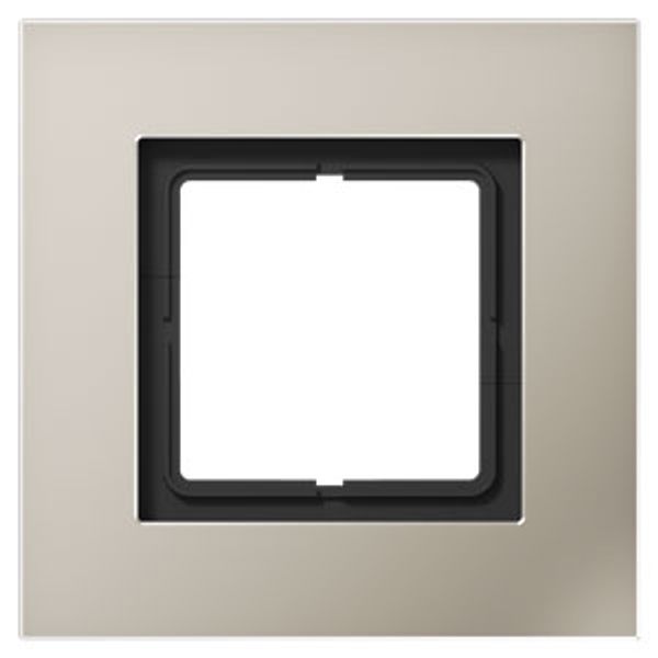 cover frame LS-plus stainless steel 1-fold image 4