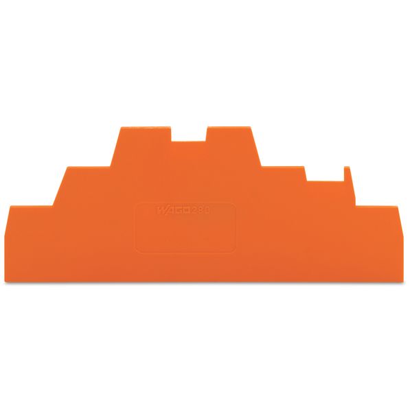 Intermediate plate 1.1 mm thick orange image 1