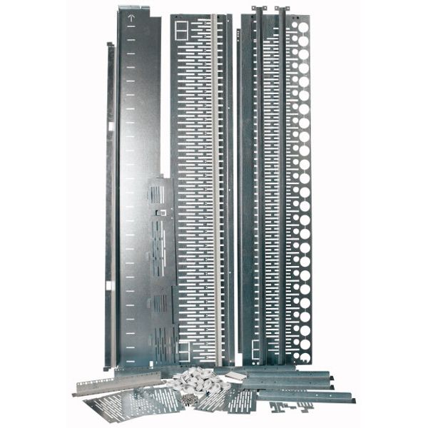 Mounting kit, MCC, for motor control centers with fully withdrawable units, module width 600 mm, section depth 600 mm, grey image 1