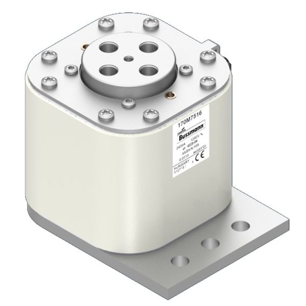 Fuse-link, high speed, 2000 A, AC 1000 V, size 4, 100 x 133 x  90 mm, aR, IEC, single indicator image 3