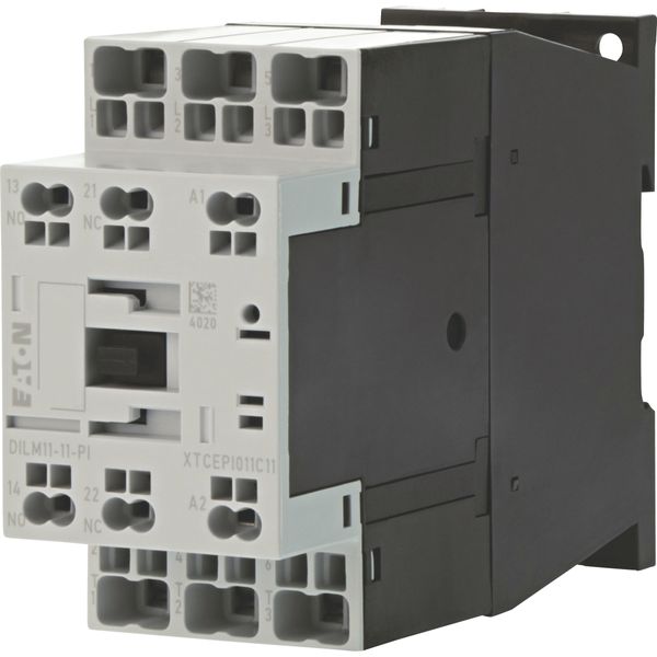 Contactor, 3 pole, 380 V 400 V 5 kW, 1 N/O, 1 NC, 220 V 50/60 Hz, AC operation, Push in terminals image 22