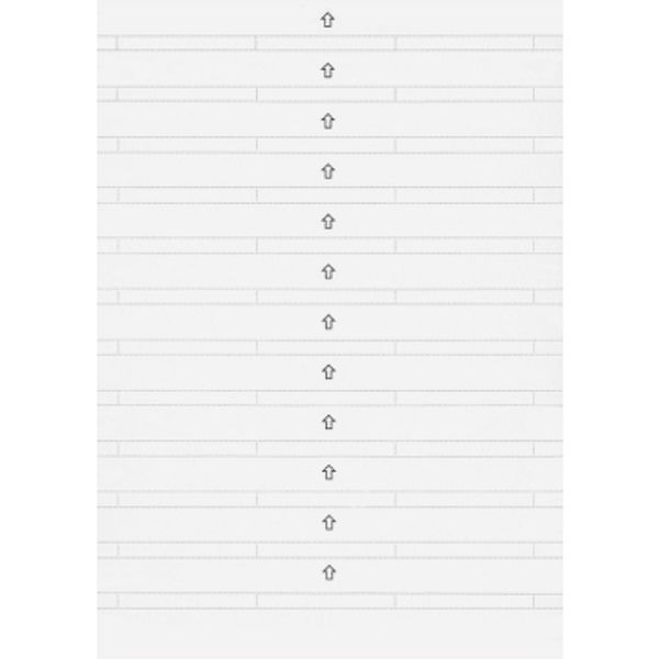 Labelling strips for switches, sock.-out.s, polar white, Artec/Trancent/Antique image 4