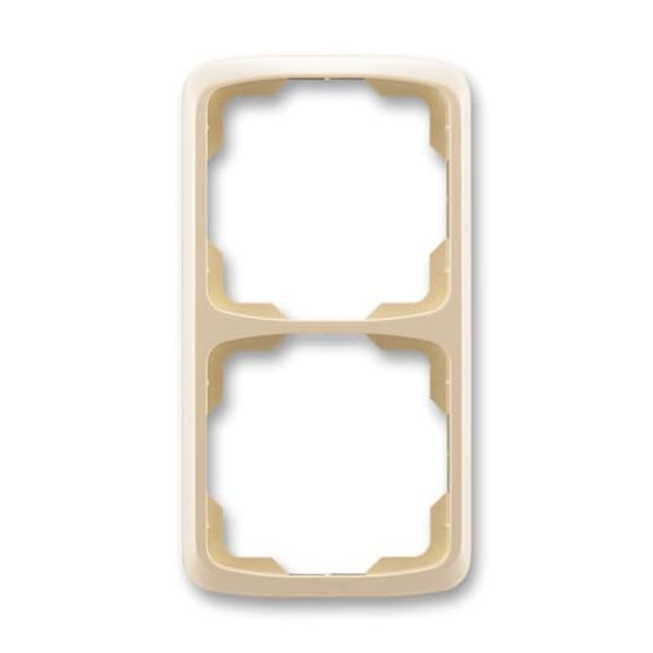 3901A-B21 C Cover frame 2gang, vertical image 1