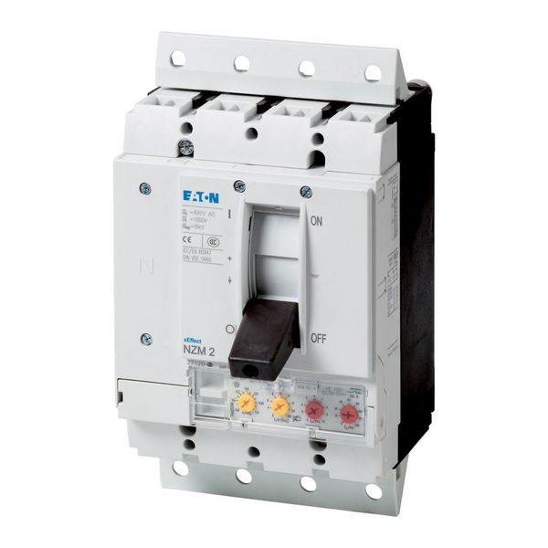 Circuit-breaker, 4p, 250A, 160A in 4th pole, plug-in module image 3