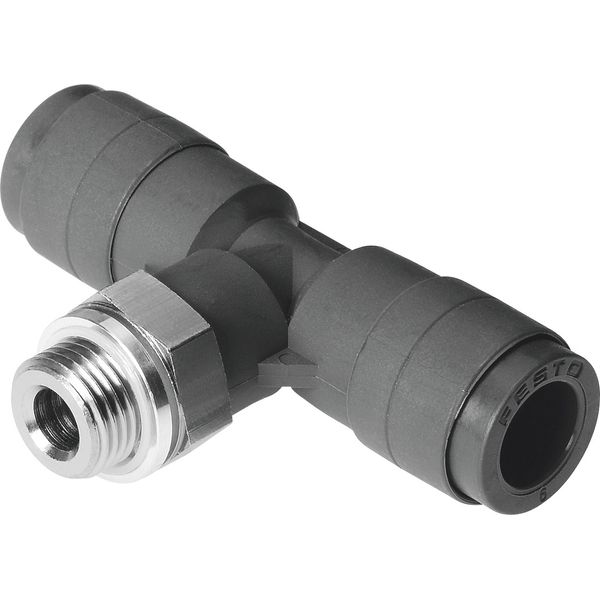 QST-V0-G1/4-10 Push-in T-fitting image 1