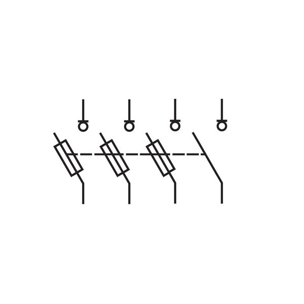 Fuse Carrier 3-pole+N, 32A, 10x38 image 2