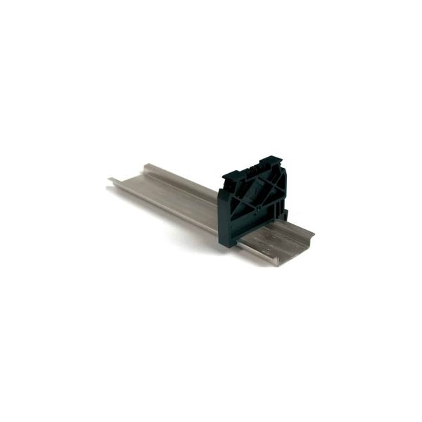 End bracket for rail type TH35, suitable for NU1051S, NU0851S, PR003, PR903, PR005, PR905, PR007, PR907, PR006, PR906 image 1