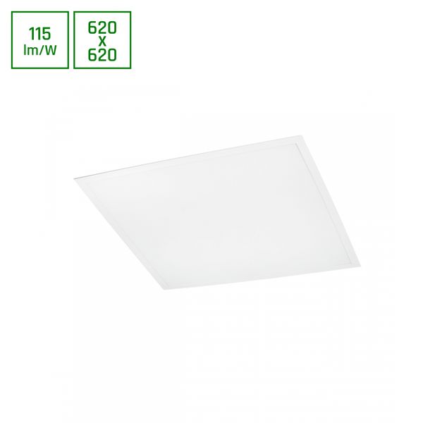 ALGINE PANEL BACKLIGHT 40W NW 230V 120ST IP20 620X620X28 WHITE image 1