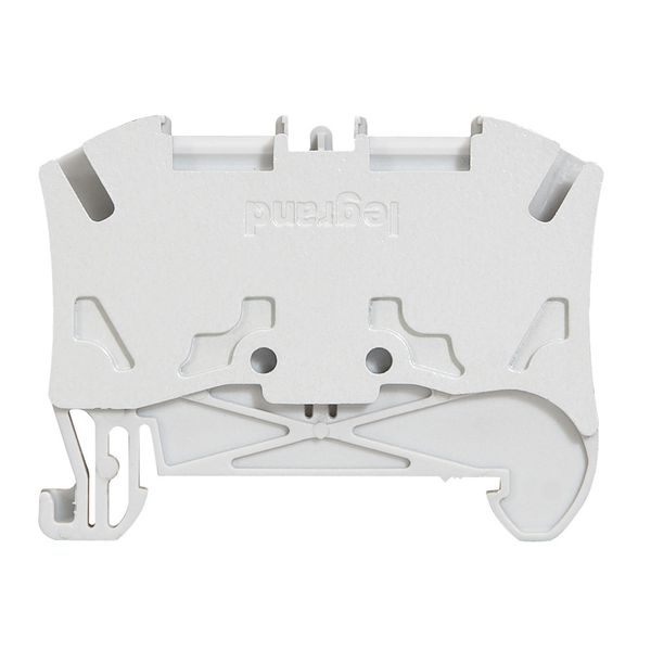Terminal block Viking 3 - spring - 1 connect - 1 entry/1 outlet - pitch 8 - grey image 1