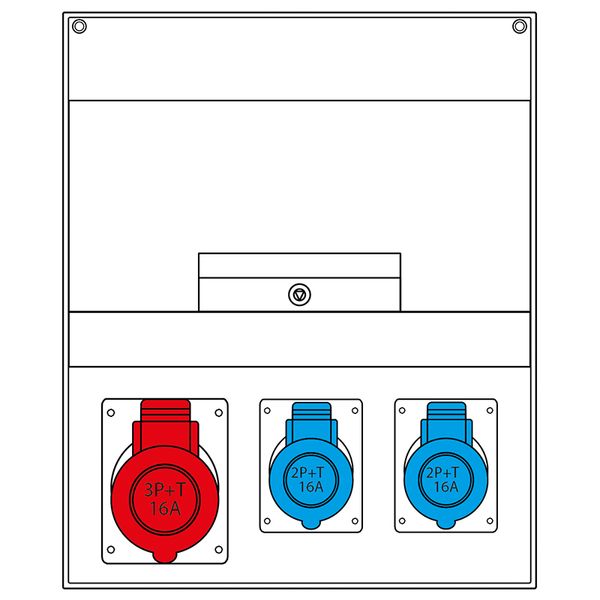 SURF.MOUNT.DISTRIBUTION ASSEMBLY DOMINO image 3