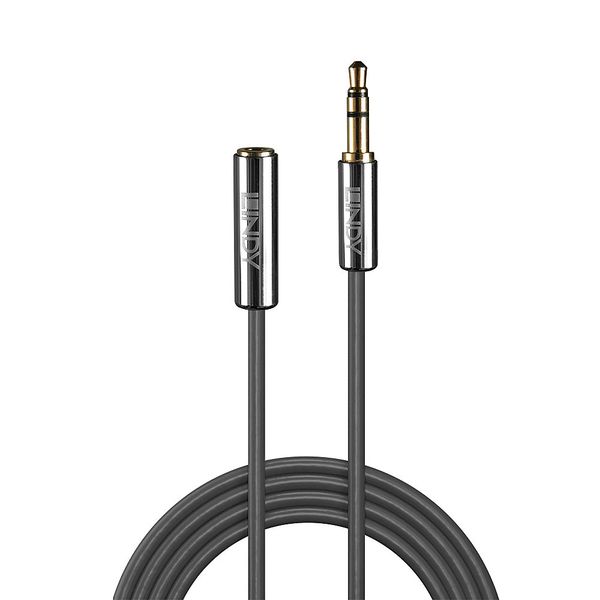 0.5m 3.5mm Extension Audio Cable, Cromo Line 3.5mm Male to Female image 2