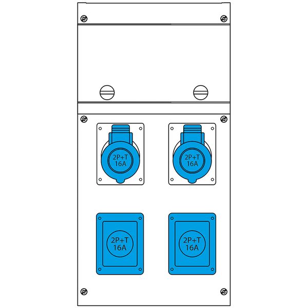 SURF.MOUNT.DISTRIBUTION ASSEMBLY BLOCK4 image 1