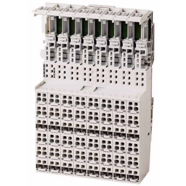 Base module block XI/ON, screw, 6 connection levels, con. to C rail image 1