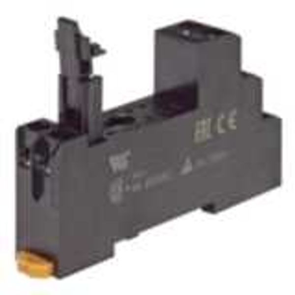 Socket, DIN rail/surface mounting, 8-pin, screw terminals image 2