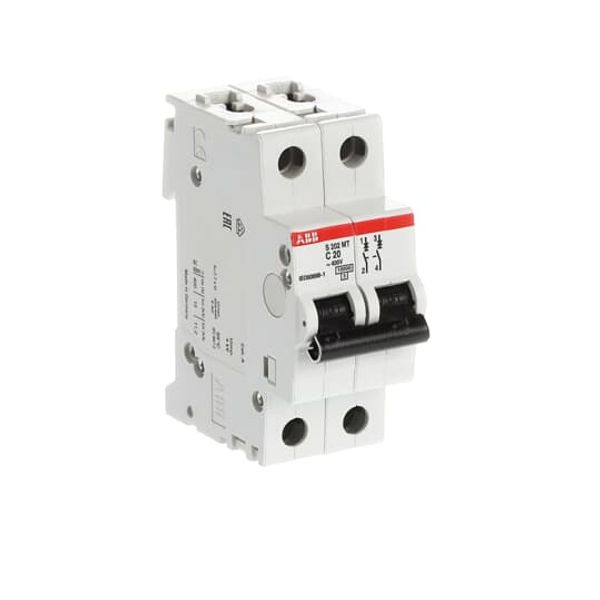 S202MT-C20 Miniature Circuit Breaker - 2P - C - 20 A image 5