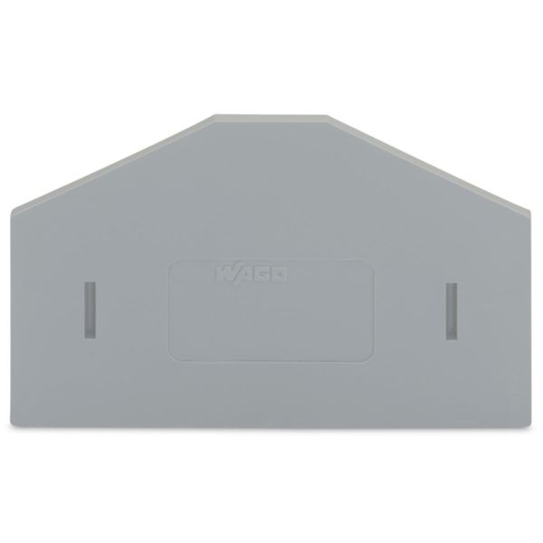 Separator plate 2 mm thick oversized gray image 1