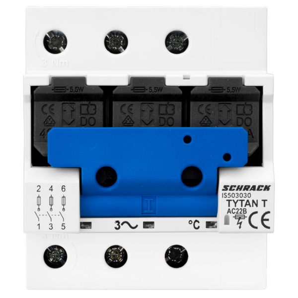 TYTAN T, D02 Fuse switch disconnector, 3-pole, 63A image 1