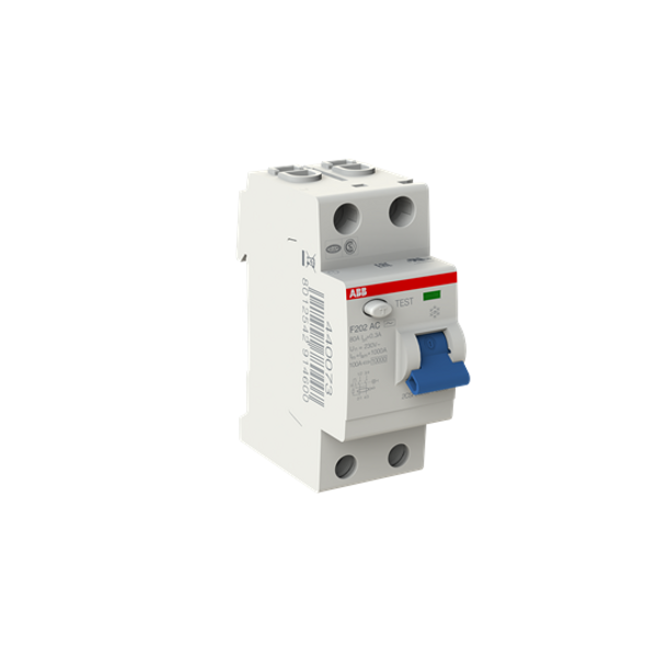 F202 AC-80/0.3 Residual Current Circuit Breaker image 3